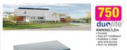 Duolite Awning 1.2m