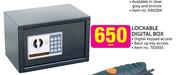 Lockable Digital Box