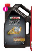 Castrol 5ltr GTX Motor Oil High Mileage