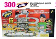 Adventure Wheels 80-Piece Parking Garage Play Set