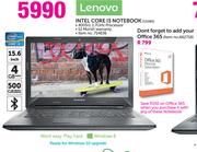 Lenovo Intel Core i3 Notebook G5080