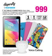 Superfly By Telefunken 7" 3G Tablet Combo Pack TELC-73G