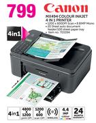 Canon MX494 Colour Inkjet 4-In-1 Printer