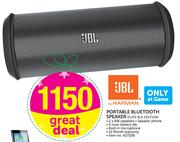 JBL By Harman Portable Bluetooth Speaker(Flip2 BLK Edition)