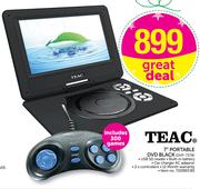 Teac 7" Portable DVD Black(DVP-737B)