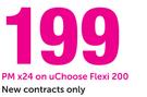 Blackberry Z3 Smartphone-On uChoose Flexi 200
