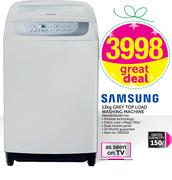 Samsung 13kg Grey Top Load Washing Machine WA13F5SUWY FA