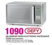 Defy 28Ltr Mirror Finish Electronic Microwave Oven MW M2822MG