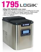 Logik 12kg Ice Maker LSIM-300E