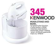 Kenwood Mixer, Stand And Bowl
