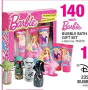 Barbie Bubble Bath Gift Set-Each