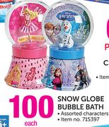 Snow Globe Bubble Bath-Each