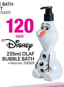 Disney Olaf Bubble Bath-235ml