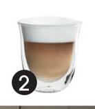 Cappuccino Glasses-2's Per Pack