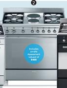 Smeg 90cm Gas Electric Cooker