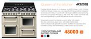 Smeg 110cm Victoria Gas Electric Cooker-Each