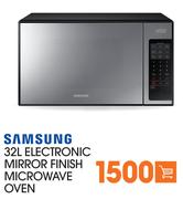 Samsung 32ltr Electronic Mirror Finish Microwave Oven