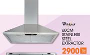 Whirlpool 60cm Stainless Steel Extractor