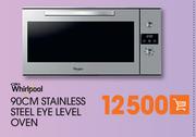 Whirlpool 90cm Stainless Steel Eye Level Oven