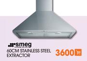 Smeg 60cm Stainless Steel Extractor