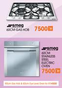 Smeg 60cm Gas Hob & 60cm Eye Level Oven