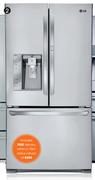 LG 694ltr Silver French Door Fridge