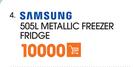 Samsung 505ltr Metallic Freezer Fridge 