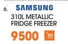 Samsung 310ltr Metallic Fridge Freezer 