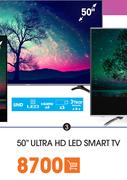 Hisense 50" Ultra HD LED Smart TV