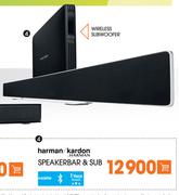 Harman/Kardon Wireless Subwoofer Speakerbar & Sub