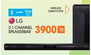 LG 2.1 Channel Wireless Subwoofer Speakerbar