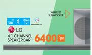 LG 4.1 Channel Wireless Subwoofer Speakerbar