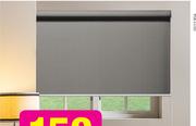 Ready-Made Blockout Thermo Roller Blinds(Charcoal, Mushroom & Stone) 600x1000mm
