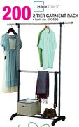 Mainstays 2 Tier Garment Rack