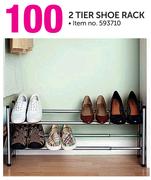 2 Tier Shoe Rack