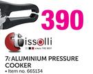 Tissolli 7ltr Aluminium Pressure Cooker