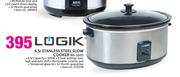 Logik 6.5Ltr Stainless Steel Slow Cooker RS-1107