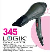 Logik 2300W AC Hairdryer(RSH-441776-11)
