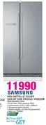 Samsung 660Ltr Metallic Silver Side by Side Fridge/Freezer RSA1NHMG1 XFA
