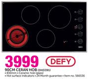 Defy 90Cm Ceran Hob DHD391