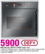 Defy Metallic Petit Chef DBO-431