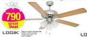 Logik 132cm 3 Light Ceiling Fan
