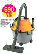Bennett Read Tough 10 1000W Wet And Dry Vacuum Cleaner