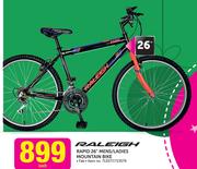 Raleigh Rapid 26" Mens/Ladies Mountain Bike-Each