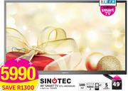 Sinotec 49" Smart LED TV STL-49E3001M