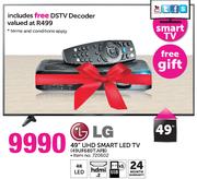 LG 49" UHD Smart LED TV 49UF680T.AFB