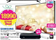 Samsung 55" UHD Curved TV 55JU6600