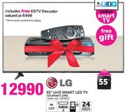 LG 55" UHD 4K Smart LED TV 55UF680T.AFB