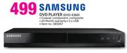 Samsung DVD Player DVD-E360