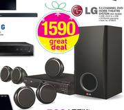 LG 5.1 Channel DVD Home Theatre System DH-3140S